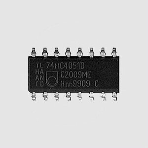 74HC4051-SMD 8-channel analog multiplexer/demultiplexer SO-16