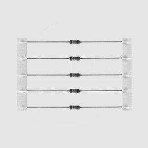 RMO1WE012 Resistor 0207 1W 5% 12R Taped