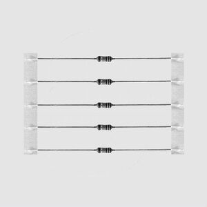 RMO1WK005,6 Resistor 0207 1W 5% 5,6K Taped RMO1W_