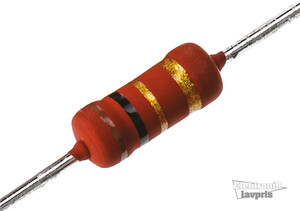 RWK2E010 Resistor 0207 1W 5% 10R Taped