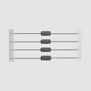 RDHE001 Resistor 0614 2,5W 5% 1R Taped
