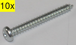 SB812925 Tapping Screws 2,9x25 10 stk.