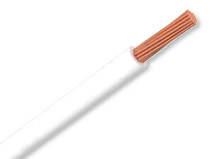 LIY05WS Wire LIY 0,5mm² White/Hvid