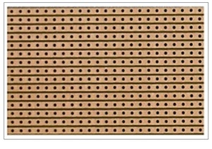 H25SR160 Board with Strips 160x100mm
