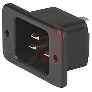 GST1621 IEC Power Connector C20 , Spacing=42mm