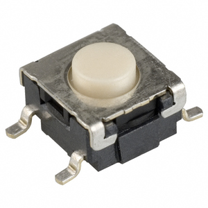 B3S-1000P SMD Tact Switch Horizontal 1,57N Taped
