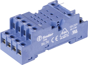 94.74SMA DIN Rail Sockets for Series 55+85/4 skifte