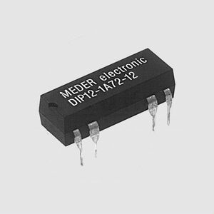 DIP051A7212L Reed Relay SPST 5V 500R DIP05-1A72-12L DIP_12_