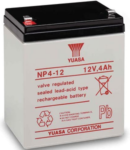 NP4-12 Lead-Acid Rech. Battery 12V/4,0Ah