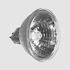 UV20BBF Halogenlampe MR-16 12V 20W 24° Medium-Flood Ø=50mm. UV-filter