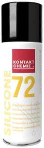 K72-200 SILIKONE 72, 200ml - silikonespray spraydåse Isolier 72 200 milliliter fra kontakt chemie
