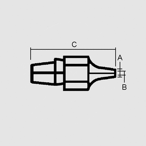 WE-DX113 Suction Nozzle 2,5/1,2mm