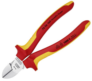 KNIPEX7006-160 Skævbider, 160mm, VDE 70 06 160