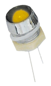 BN203561 LED 8 mm. i fatning 230V gul