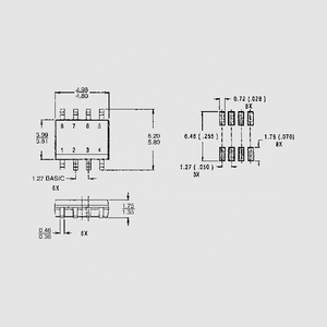 SI4559EY-E3 N+P-Ch 60V 4,5/3,1A 2,4W SO8 SO8