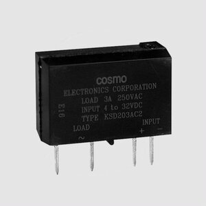 KSD225AC3 Solid State Relay Z-Vers. 250V 25A SIP4