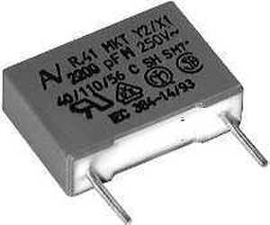 CFY100NF41 MKT Capacitor Y2 100nF 300V P22,5