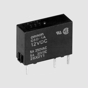 G6D-1A-ASI-24DC Relay SPST 5A 24V 2880R