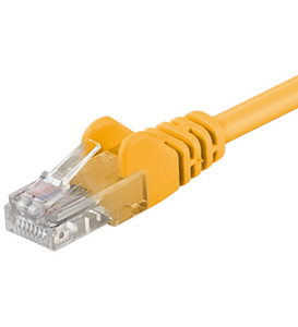 W68351 Patch Cable utp rj45 Netw. 15m Yellow