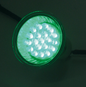 BN203880 Lysdiodelampe i MR-16 hus 20 LEDs, grøn