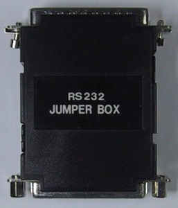 N-CMP-JUMPER RS232 Jumper Box 25-pin han/hun