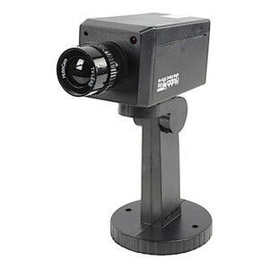 N-SEC-DUMMYCAM Dummy-kamera m/bevægelsessensor i sort hus
