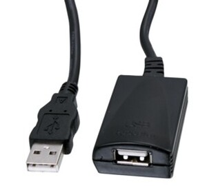 krans forlade terrorisme USB 2.0 forlængerkabel, aktiv, 5 meter | Elektronik Lavpris Aps