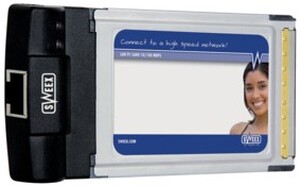 N-CMPS-LC002 LAN PCMCIA kort til bærbar, 10/100 Mbps