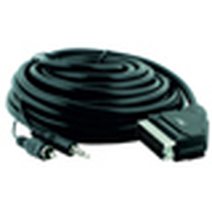 BN1616 PC-TV kabel - Phono + 3,5mm minijack -> Scart, 10 m.