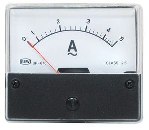 BN204123 Analog måleinstrument 0-5A AC    BP-670