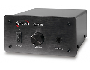 BN204247 Hovedtelefonforstærker Dynavox CSM-112, sort - Hovedtelefonforstærker Dynavox CSM-112 1000 milliwatt