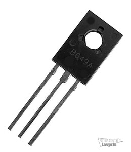 2SB649A Transistor PNP, 160V, 1,5A, 20W, TO126