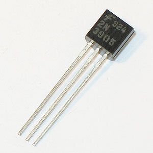 2N3905 SI-P 40V, 0,2A, 0,625W, >200MHz, B>50 TO-92