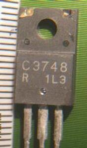 2SC3748 SI-N 80V 10A 30W 100/600ns TO-220F