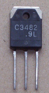 2SC3482 SI-N 1500V 6A 120W TO-3P