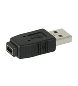 W50969 USB adapter USB A han - USB mini 5p hun