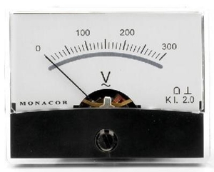 PM-2/300V/AC Drejespoleinstrument, 300VAC