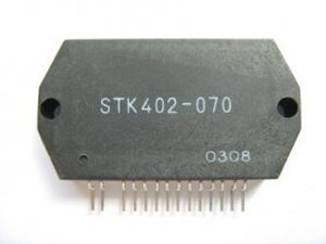 STK402-070 POWER AMP 2x40W 6ohm 0.4% 44V 14-pin