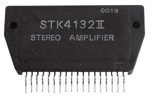 STK4132II Stereo POWER AMP 2x20W 8ohm 23V 0,4% 18-pin