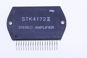 STK4172II Stereo POWER AMP 2x40W 8ohm 32V 0,4% 18pin