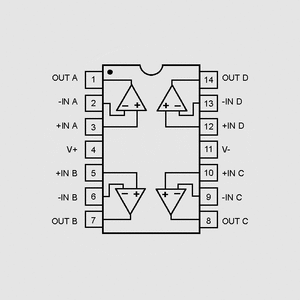 AD843JNZ Op-Amp Fast Settling 34MHz DIP8 OP482GPZ, OP491G_Z