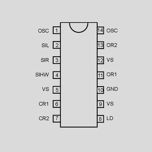 U6805B-MFPY 6xDr. Therm. Monitoring 6x25mA SO14 U2044B-MFPY