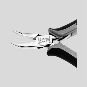 CK3769D-150 Snipe Nose Plier 165mm, Bent, Serrated CK3767D-120, CK3769D-150