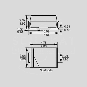 SMBJ30A SMD TVS Diode Unip 600W 30V SMB DO214AA/SMB