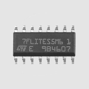 ST7FLITES5Y0M MC 13I/O 1K-Flash 128B-RAM SO16