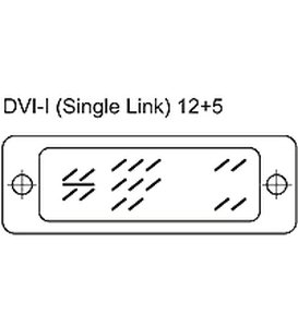 W50997 DVI - RGB 3xRCA, 2m