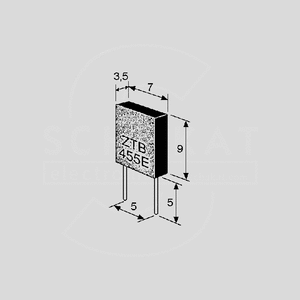 ZTB800EB Ceramic Resonator 2-Pole 800kHz for Remote ZTB455EB