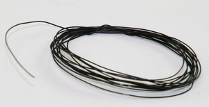 WZT3001-SW Wirewrap tråd, 0,05# AWG30 SORT, 1 meter