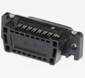 CDF15SL D-SUB-Socket - 15 pol hun til fladkabel