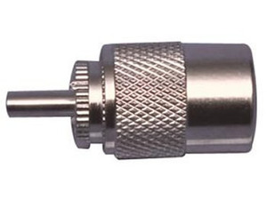 N-UHF-002 PL259 UHF-stik 5,5mm, LODNING For RG59